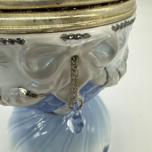 Frosty the Snowman MUSIC BOX Egg Shaped Home For The Holidays Japan 7" EUC! - Picture 4 of 16